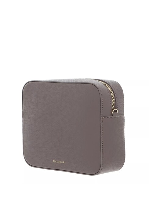 TEBE Small textured leather bag warm taupe 2 - Women’s Bags