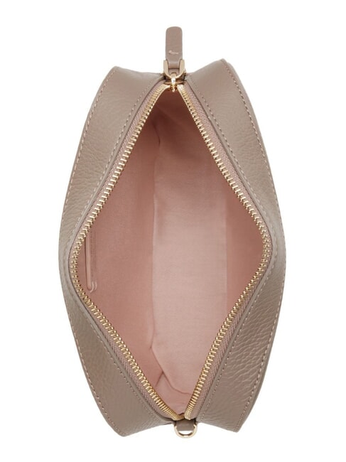 TEBE Small textured leather bag warm taupe 2 - Women’s Bags