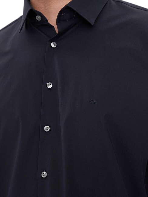 CK Slim fit cotton poplin shirt night sky - Men's Shirts