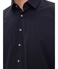 CALVIN KLEIN CK Slim fit cotton poplin shirt night sky - Men's Shirts - 4