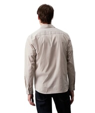 CALVIN KLEIN CK Stretch poplin striped shirt London Fog - Men's Shirts - 2