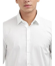 CALVIN KLEIN CK Slim fit cotton poplin shirt bright white - Men's Shirts - 4
