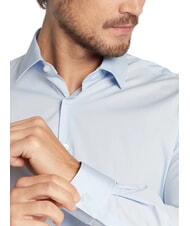 CALVIN KLEIN CK Stretch shirt, regular fit calm blue - Men's Shirts - 4