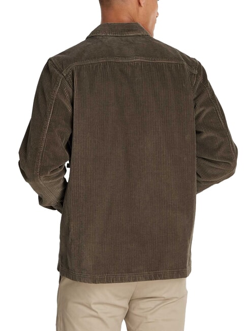 CK JEANS Relaxed fit corduroy long-sleeved shirt tarmac - Men's Shirts