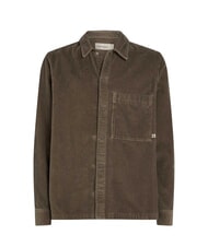 CALVIN KLEIN CK JEANS Relaxed fit corduroy long-sleeved shirt tarmac - Men's Shirts - 5