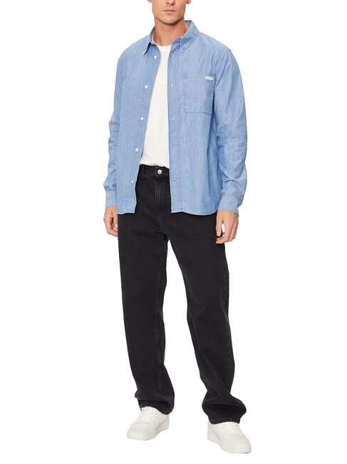 CK JEANS Long-sleeved denim shirt denim - Men's Shirts