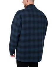 CALVIN KLEIN CK JEANS Oversized checked long-sleeved shirt - Men's Shirts