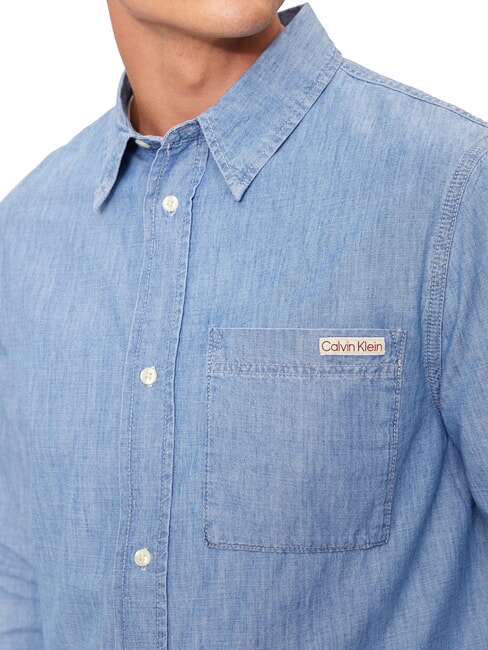 CK JEANS Long-sleeved denim shirt denim - Men's Shirts