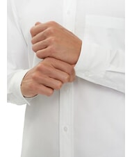 CALVIN KLEIN CK JEANS Slim fit cotton long-sleeved shirt bright white - Men's Shirts - 4