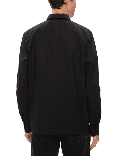 CK JEANS Relaxed fit long-sleeved cargo shirt ck black - Men's Shirts