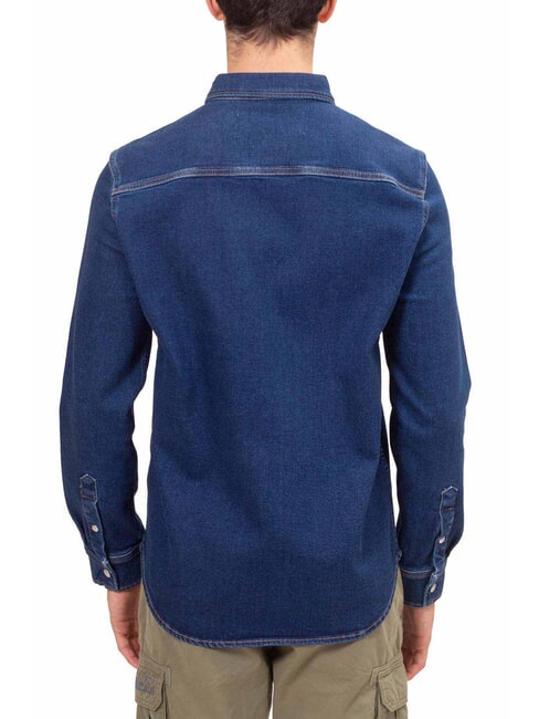 CK JEANS Regular fit long sleeve denim shirt dark denim - Men's Shirts