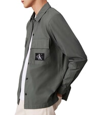 CALVIN KLEIN CK JEANS Relaxed fit long-sleeved cargo shirt endless grey - Men's Shirts - 3