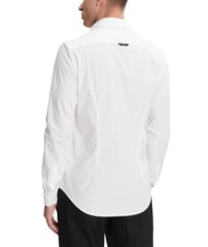 CALVIN KLEIN CK JEANS Slim fit stretch long-sleeved shirt bright white - Men's Shirts - 2