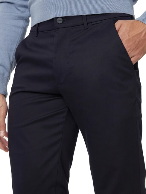 CK Slim fit mid-rise chino trousers night sky - Trousers