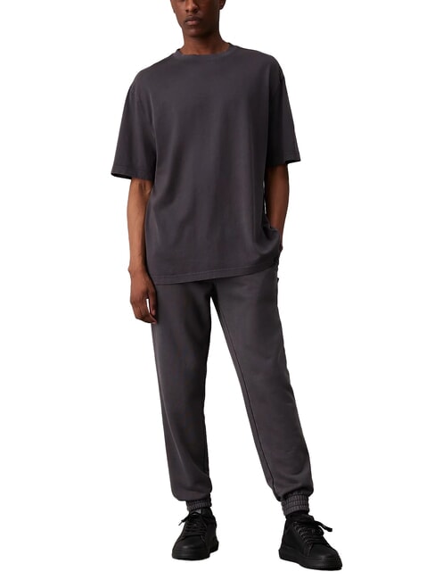 CK JEANS Cotton sweatpants ebony - Men's sports suits