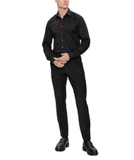 CALVIN KLEIN CK Elegant slim-fit wool blend trousers ck black - Trousers - 4