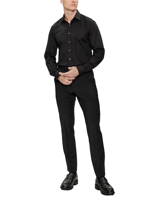 CK Elegant slim-fit wool blend trousers ck black - Trousers