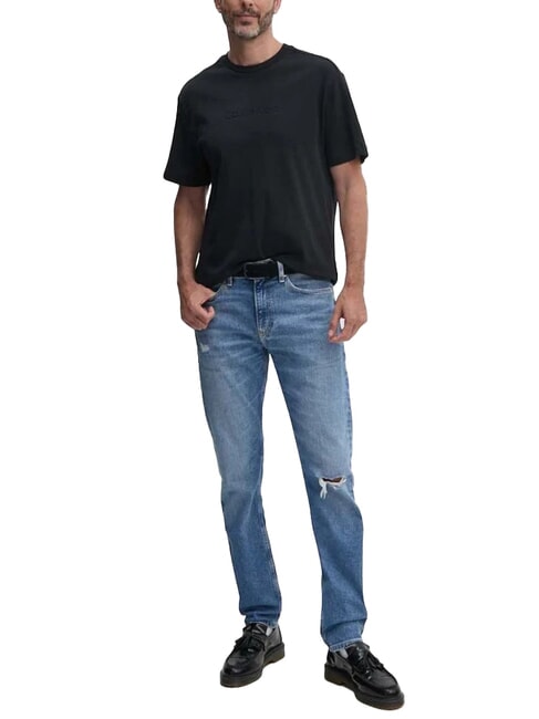 CK JEANS Slim taper fit jeans with high waist denim - Jeans
