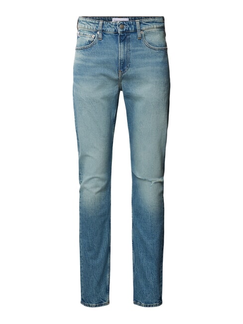 CK JEANS Slim fit jeans with rips denim - Jeans