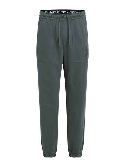 CK JEANS Tracksuit bottoms with pockets endless grey - Men's sports suits