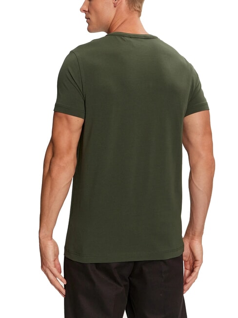 CK Slim fit stretch short-sleeved T-shirt midnight forest - T-shirt