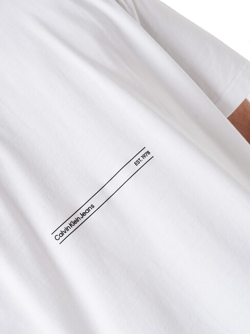 CK JEANS Embossed Euphoric short sleeve t-shirt bright white - T-shirt