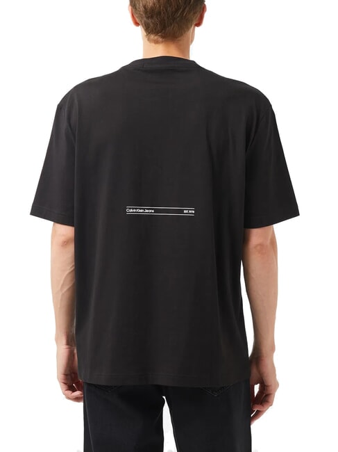 CK JEANS Embossed Euphoric short sleeve t-shirt ck black - T-shirt