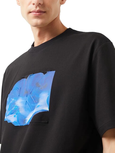 CK JEANS Embossed Euphoric short sleeve t-shirt ck black - T-shirt