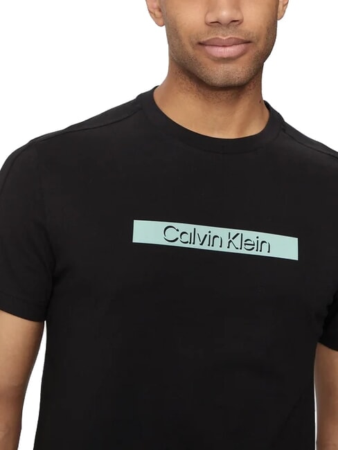 CK Shadow Logo Short Sleeve T-Shirt ck black - T-shirt