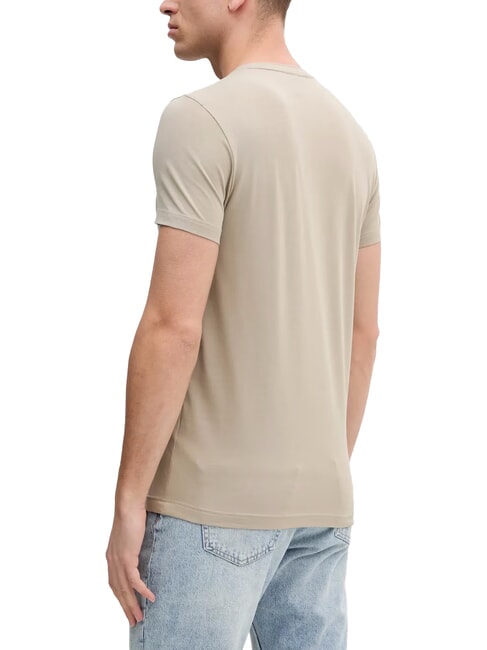 CK Slim fit stretch short-sleeved T-shirt stony beige - T-shirt