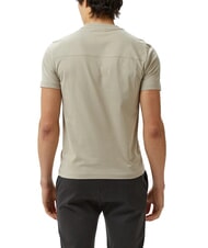 CALVIN KLEIN CK Slim fit cotton T-shirt with logo patch - T-shirt