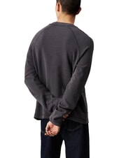CALVIN KLEIN CK JEANS Waffle weave long-sleeved T-shirt - T-shirt