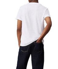 CALVIN KLEIN CK JEANS Regular fit short sleeve t-shirt bright white - T-shirt - 2