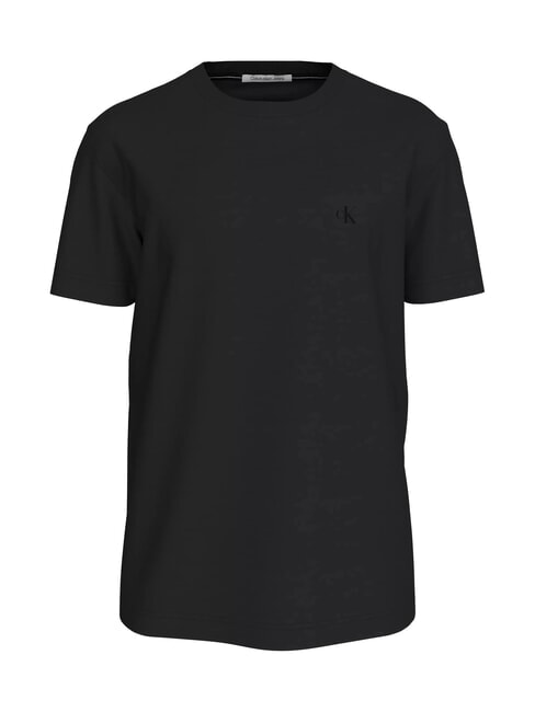 CK JEANS Short-sleeved cotton T-shirt ck black - T-shirt