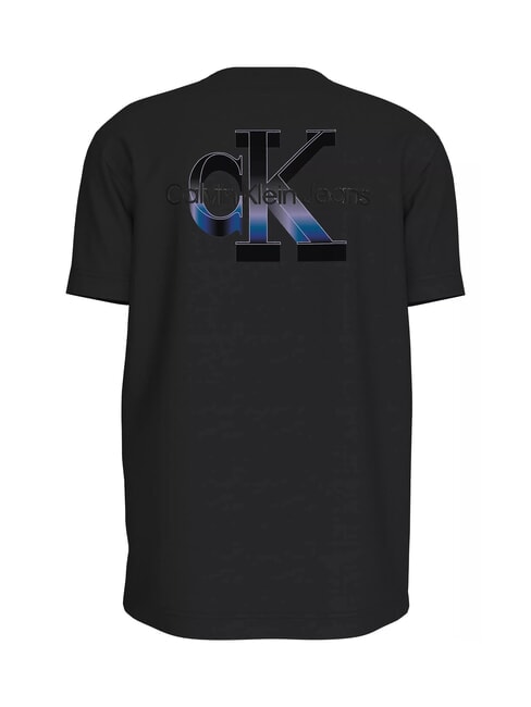 CK JEANS Short-sleeved cotton T-shirt ck black - T-shirt