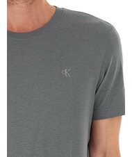 CALVIN KLEIN CK JEANS Slim fit short-sleeved T-shirt endless grey - T-shirt - 4