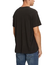 CALVIN KLEIN CK Short-sleeved cotton T-shirt black - T-shirt - 2