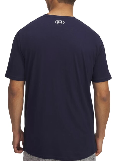 CAMO CHEST Short-sleeved T-shirt midnight navy - T-shirt