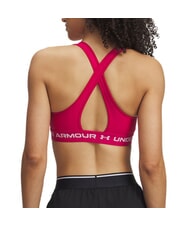 UNDER ARMOUR CROSSBACK MID Sports Bra shaded fuchsia - Women's Underwear - 2
