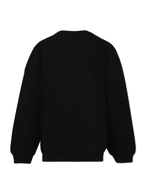 CK KIDS Crewneck sweatshirt with sherpa logo ck black - Baby Sweatshirt