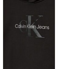 CALVIN KLEIN CK KIDS Glitter logo print hoodie ck black - Baby Sweatshirt - 3
