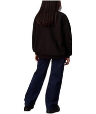 CALVIN KLEIN CK KIDS Crewneck sweatshirt with sherpa logo - Baby Sweatshirt