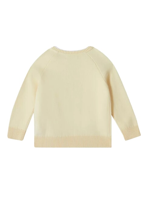 CK KIDS Crew neck sweatshirt with buttons afterglow - Baby Sweatshirt