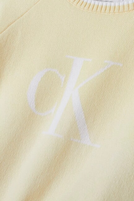 CK KIDS Crew neck sweatshirt with buttons afterglow - Baby Sweatshirt