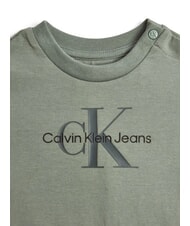 CALVIN KLEIN CK KIDS Long-sleeved T-shirt with button - Child T-shirt