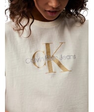 CALVIN KLEIN CK KIDS Short-sleeved T-shirt with glitter logo afterglow - Child T-shirt - 3