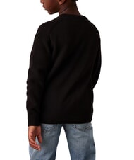 CALVIN KLEIN CK KIDS Cotton crew neck sweater with logo - Children's Sweaters