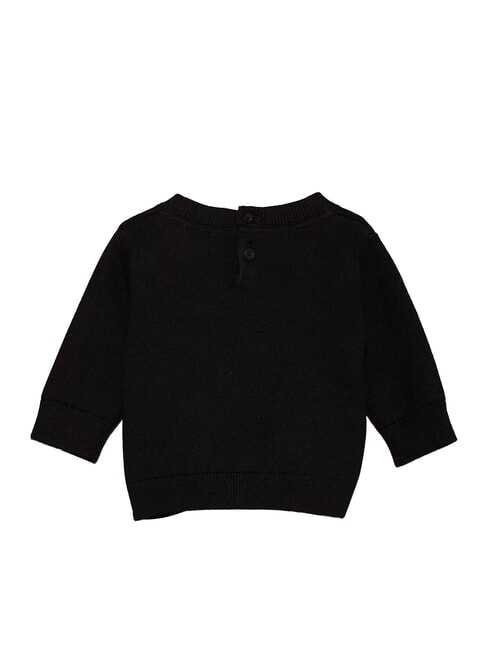 CK KIDS Crew neck sweater for newborns ck black - Rompers and baby outfits