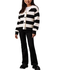 CALVIN KLEIN CK KIDS Cardigan with buttons ck black - Children's Sweaters - 4