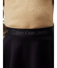 CALVIN KLEIN CK KIDS Short skirt with elastic waist ck black - Little girls' skirts - 4